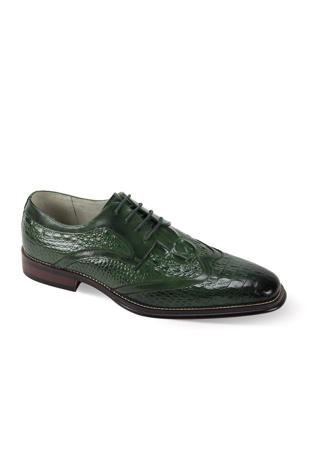 green dress shoe color Giovanni Shane Green Dress Shoes 9.5 Medium (D)