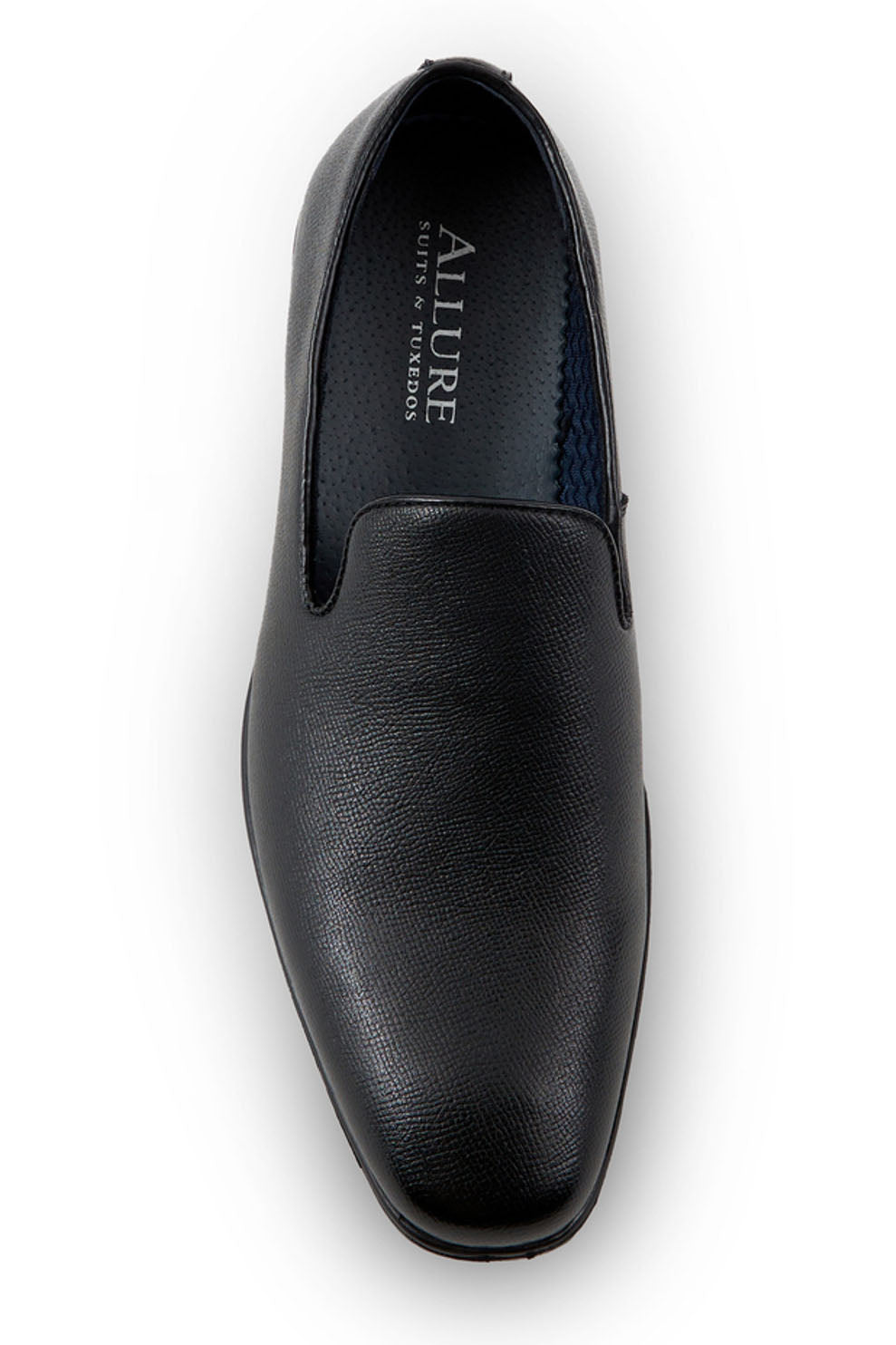 Allure Men Allure Slip On Black Leather Tuxedo Shoes 7 Medium (D) Allure Men Allure Slip On Black Leather Tuxedo Shoes 7 Medium (D)