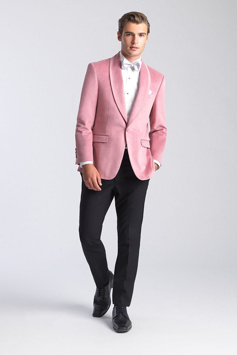 blue dress for baby girl Allure Men Venice Dusty Rose Velvet Dinner Jacket (Separates) 42l Slim