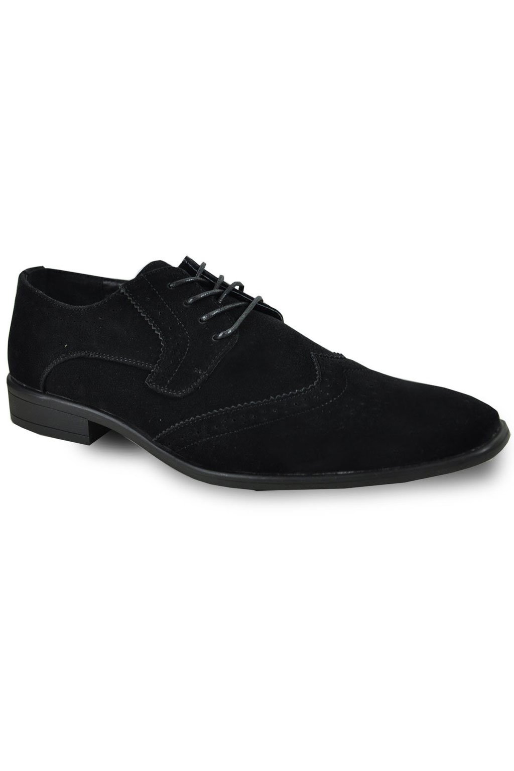 King Black Suede Tuxedo Shoes - 11 / Wide (EE) King Black Suede Tuxedo Shoes - 11 / Wide (EE)