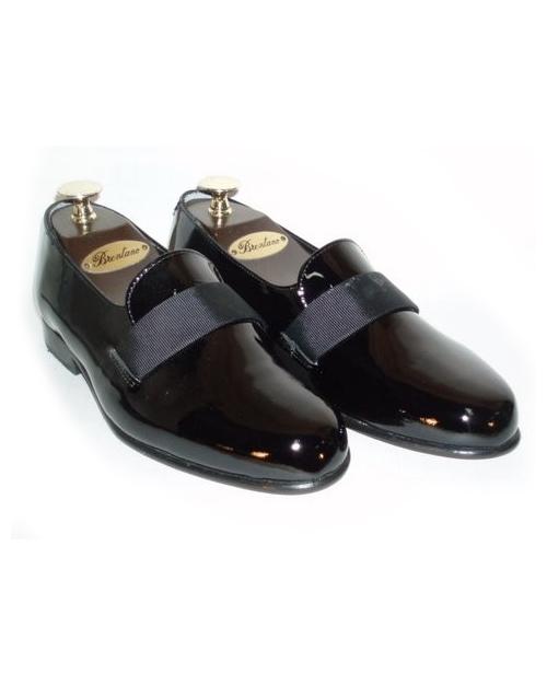 Brentano Prince Black Brentano Tuxedo Shoes 12 Wide (EE)