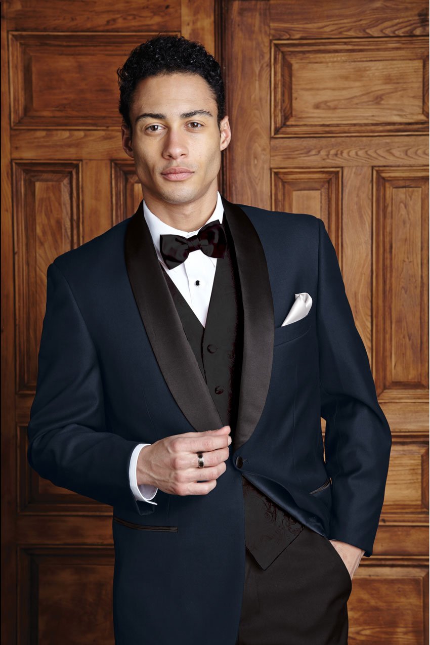 Cardi Bradford Navy Tuxedo Jacket (Separates) 48L Modern Cardi Bradford Navy Tuxedo Jacket (Separates) 48L Modern