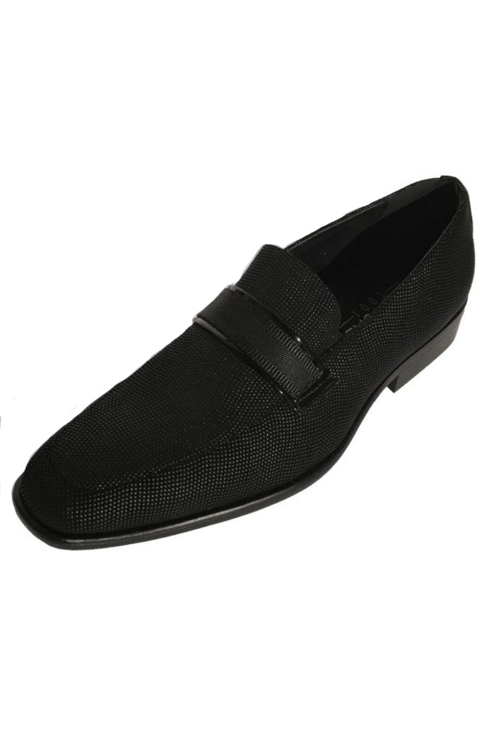 Pindot Black Couture 1910 Tuxedo Shoes
