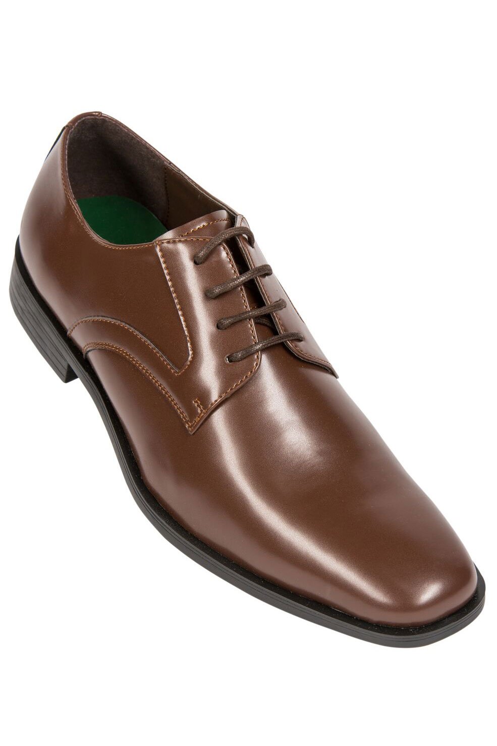 Frederico Leone Tuxedo Lace-Up Shoe FREDERICO LEONE BLACK PATENT LEATHER TUXEDO DRESS SHOES ~ US  main image 4