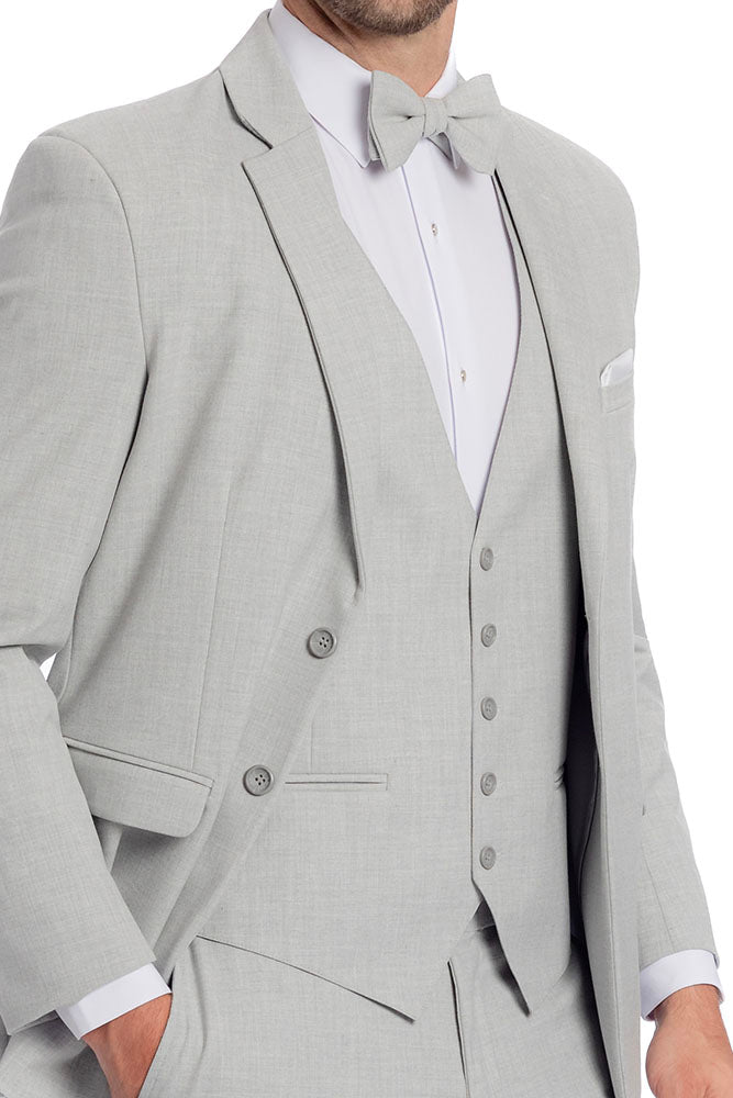 light grey dress vest Mark of Distinction Light Grey Metro Vest 3XL