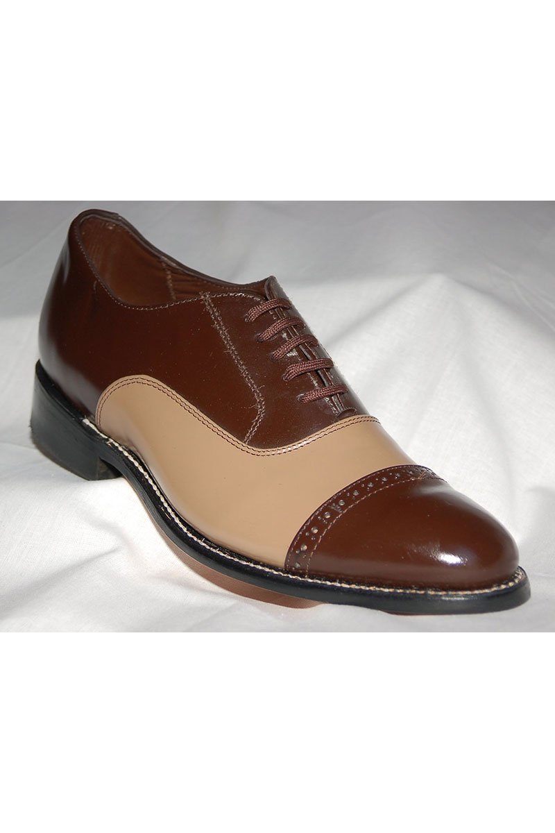 Regency" Brown and Taupe Stacy Baldwin Formal Shoes PolishedThreads.com Regency" Brown and Taupe Stacy Baldwin Formal Shoes PolishedThreads.com