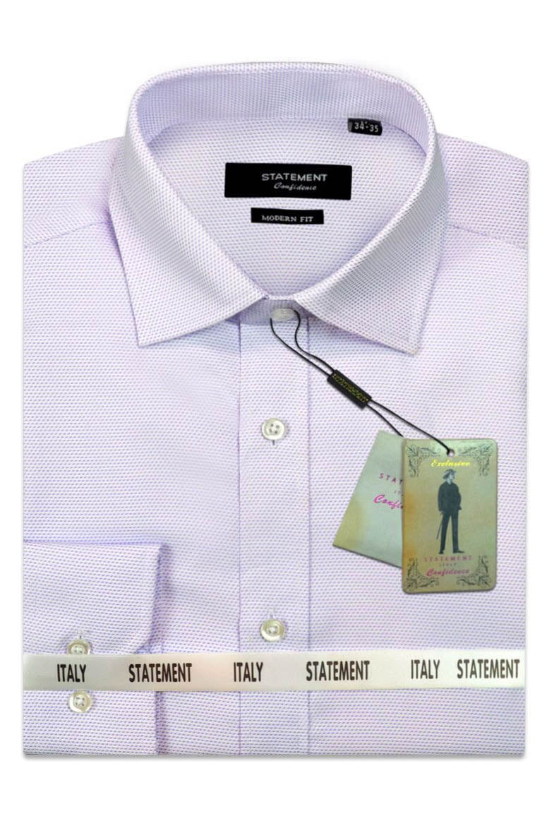 Drake Lavender Pindot Laydown Dress Shirt