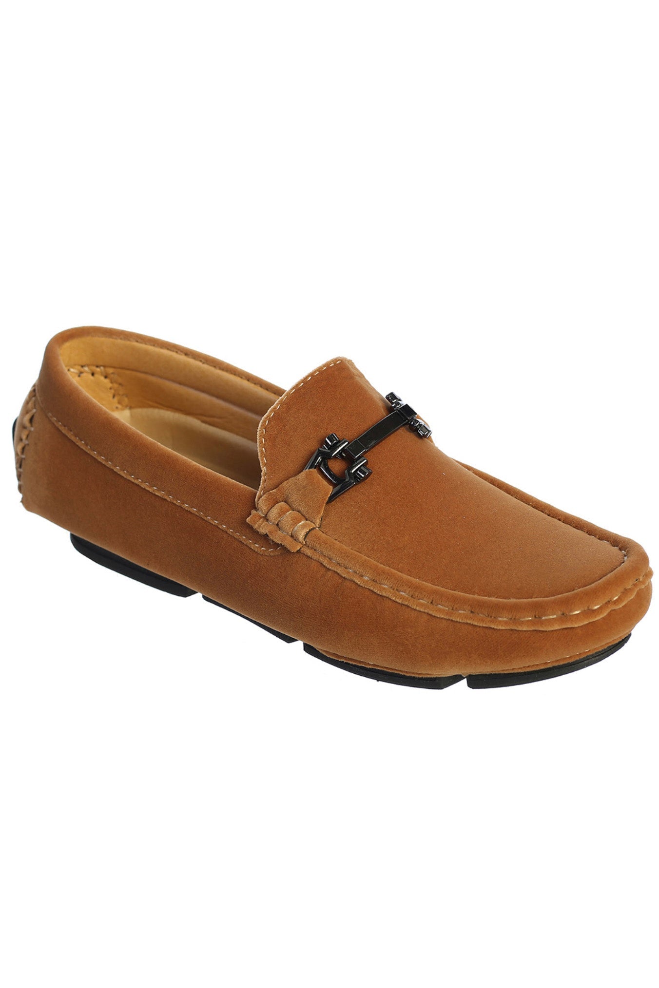 brown dress shoes kids Tip Top Fresno Kids Camel Dress Shoes 6T