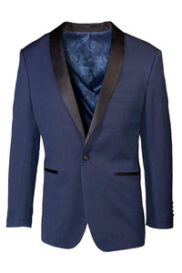 BT Collection Indigo Pindot Tuxedo Jacket (Separates)