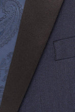 Load image into Gallery viewer, BT Collection Indigo Pindot Tuxedo Jacket (Separates)