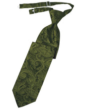 Load image into Gallery viewer, Cardi Pre-Tied Sage Tapestry Necktie