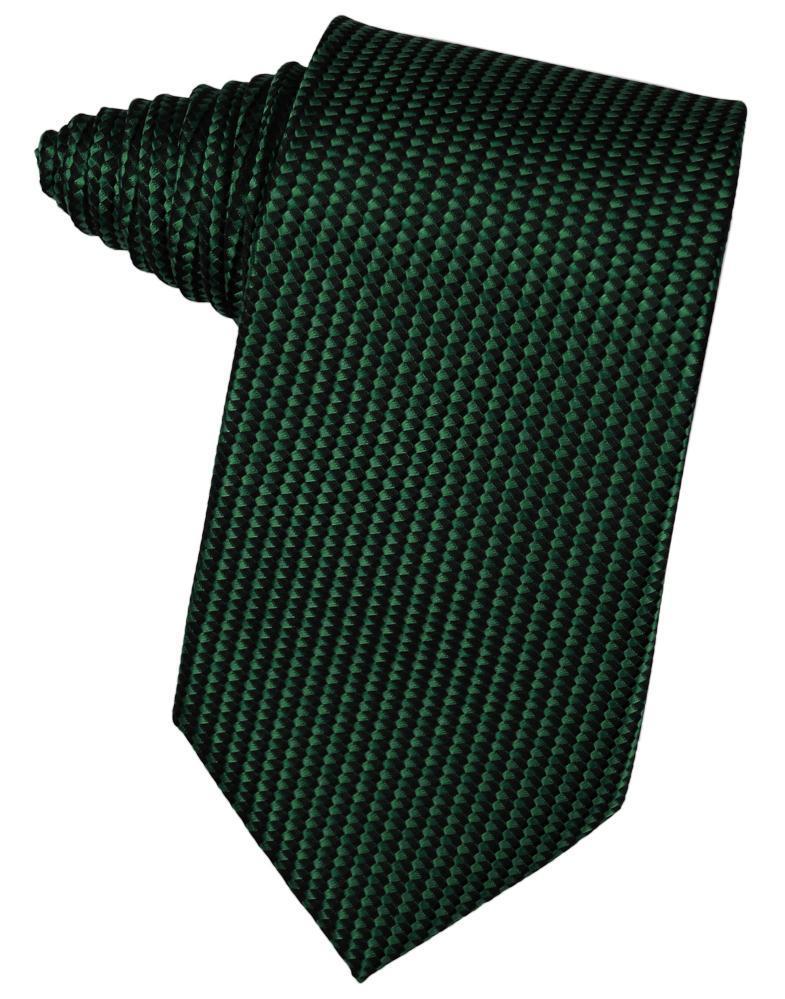 Heather Venetian Pin Dot Striped Necktie