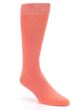 Load image into Gallery viewer, Bold Socks Coral Bold Solid Socks