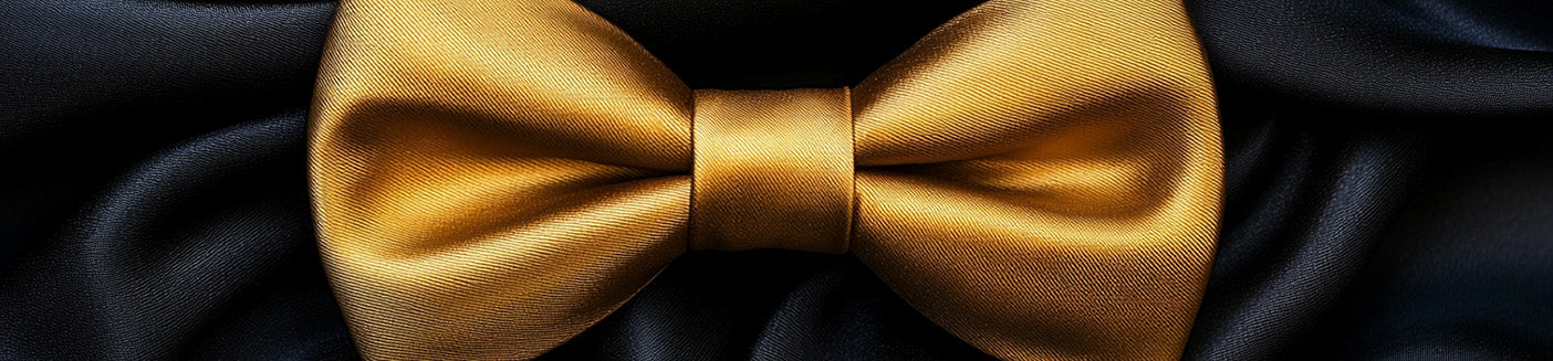 Gold Bow Ties