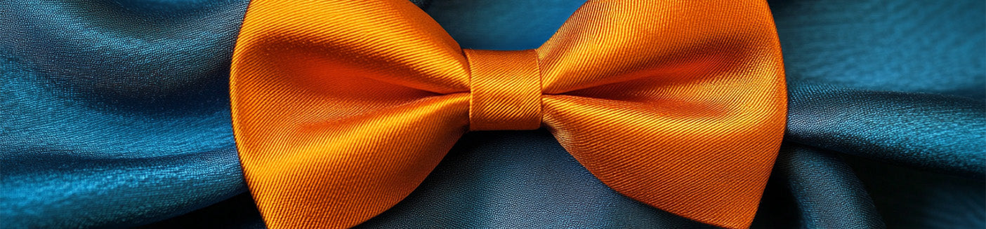 Orange Bow Ties