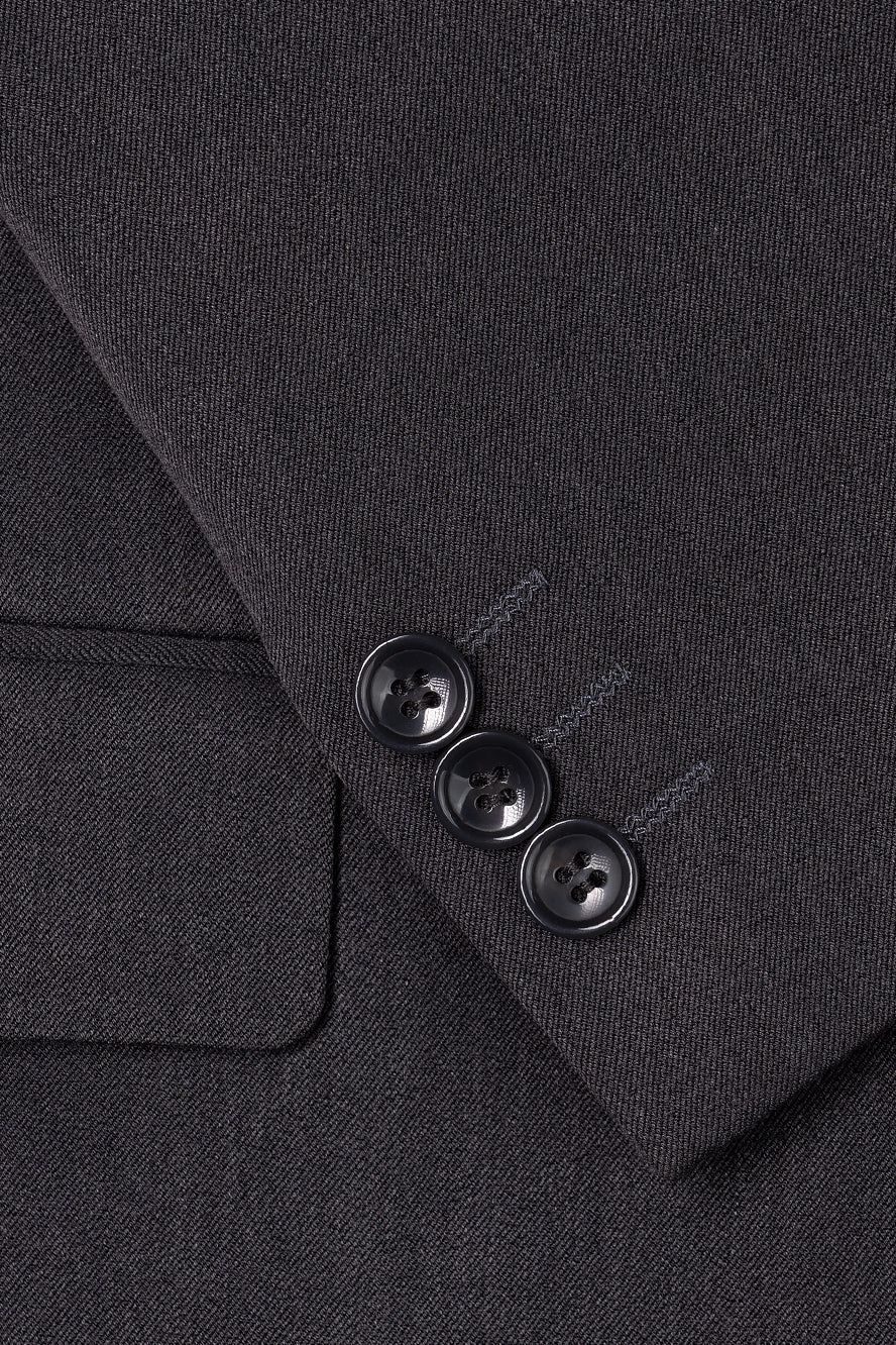 BLACKTIE "Liam" Kids Charcoal Suit (5-Piece Set)