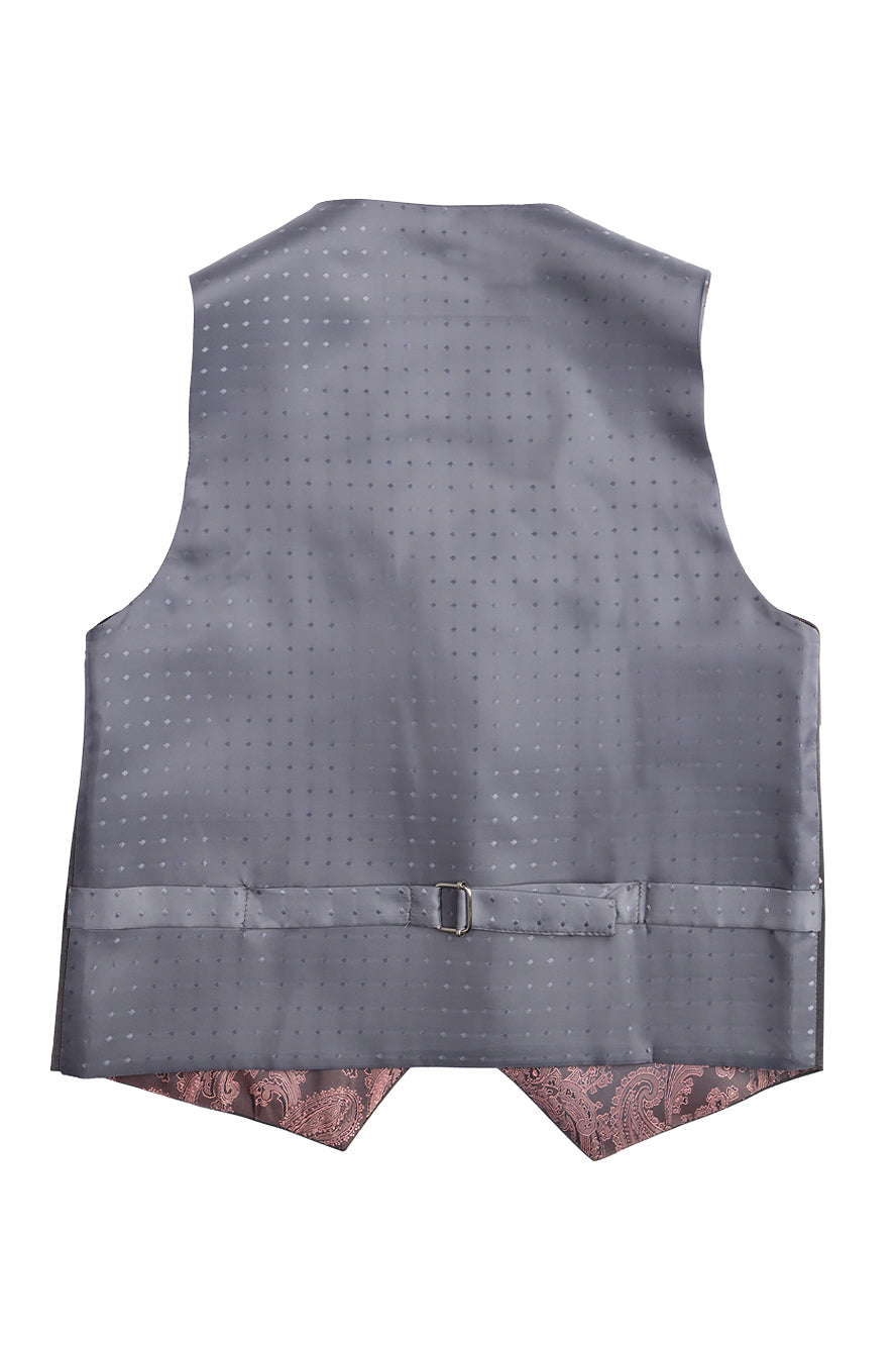 BLACKTIE "London" Kids Charcoal Tuxedo (5-Piece Set)