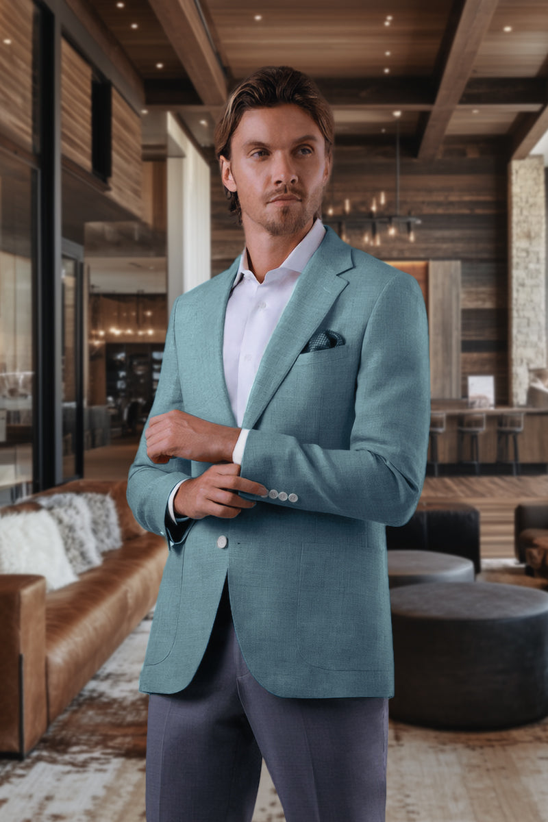 MaxDavoli Mint Soft Jacket (Patch Pocket)