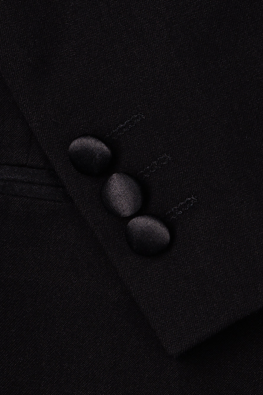 BLACKTIE "London" Kids Onyx Black Tuxedo (5-Piece Set)