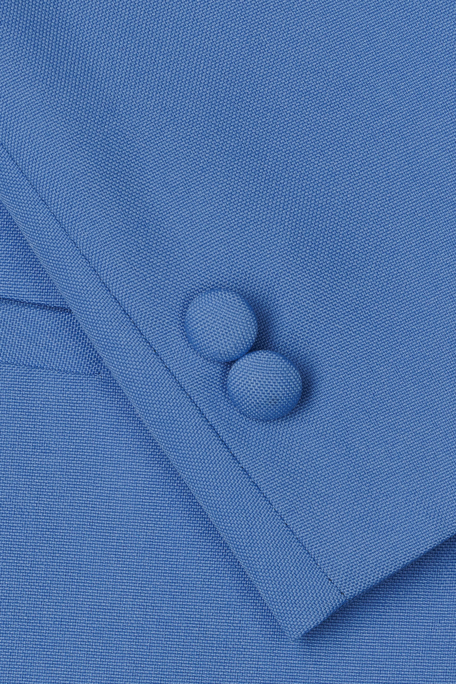 Little Tuxedos "Mason" Kids Cornflower Blue Suit (5-Piece Set)