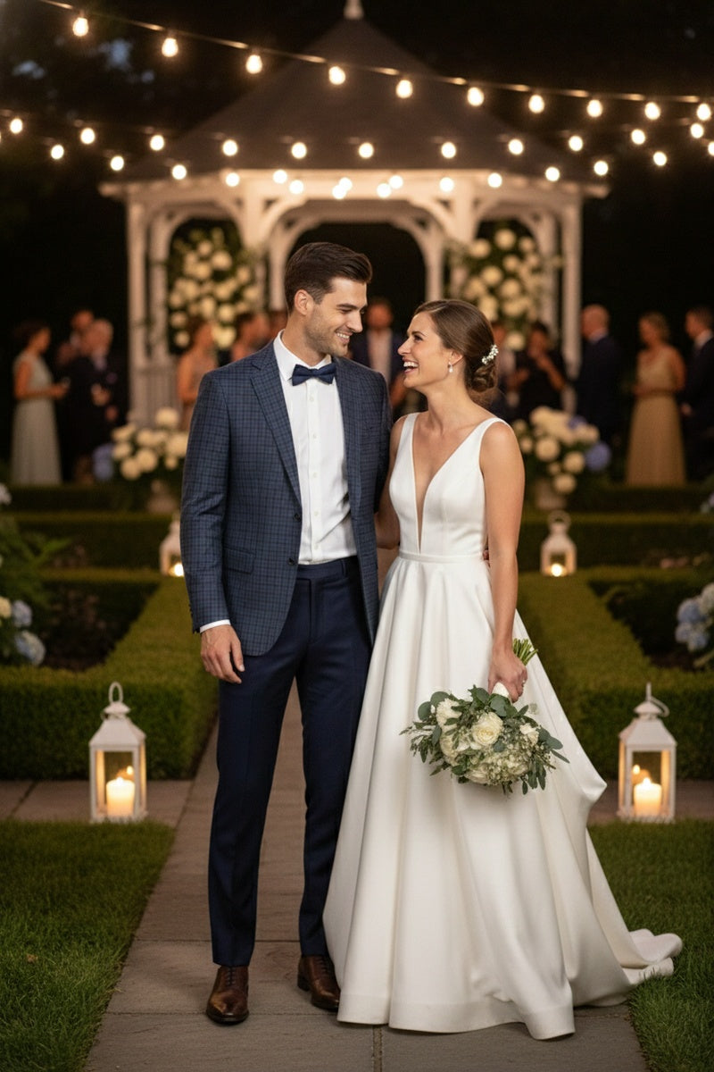 Blue Plaid Sports Jacket