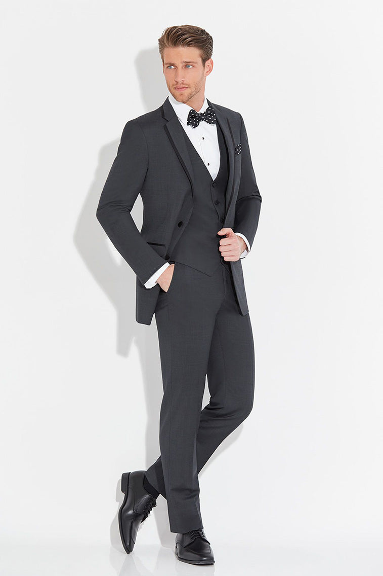 Allure Men "Brunswick" Granite Suit Jacket (Separates)
