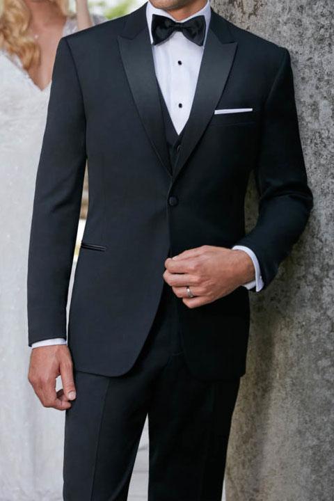 BLACKTIE "Milan" Black Tuxedo Jacket (Separates)