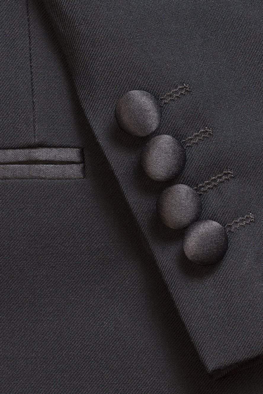 BLACKTIE "Notch Satin Edge" Midnight Navy Tuxedo Jacket