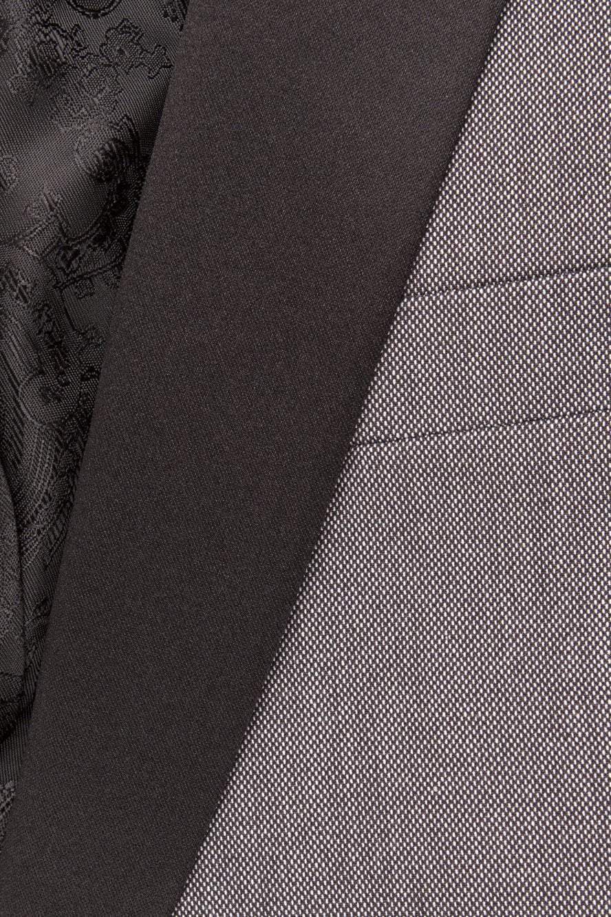 BLACKTIE "Sebastian" Grey Pindot Tuxedo Jacket (Separates)