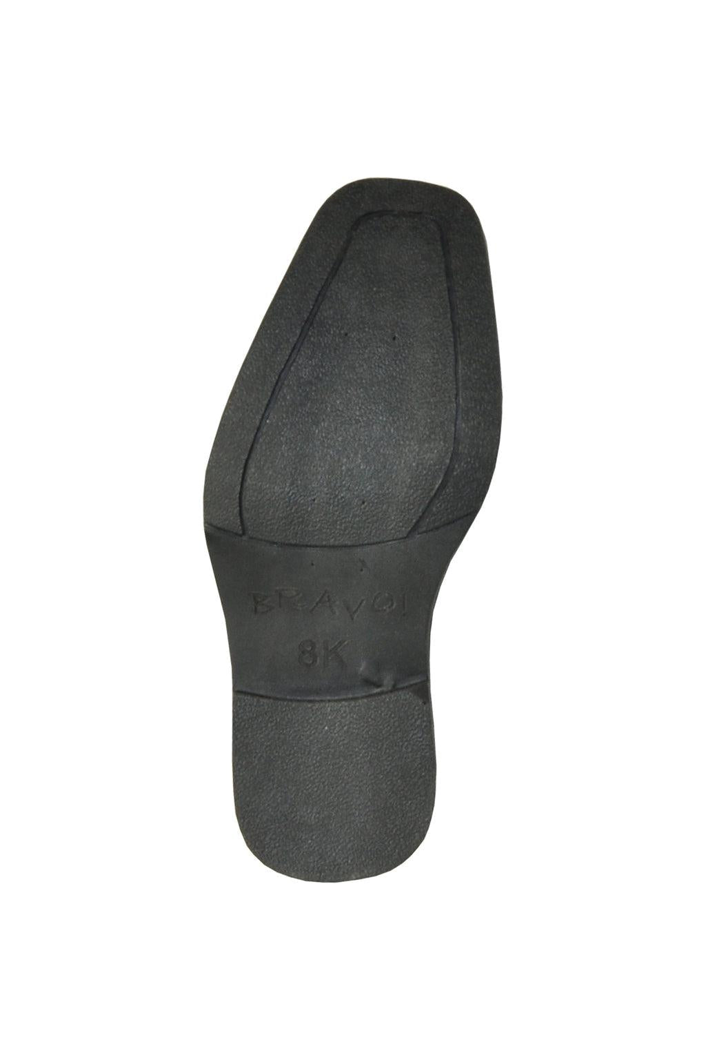 "King" Kids Black Dress Shoes
