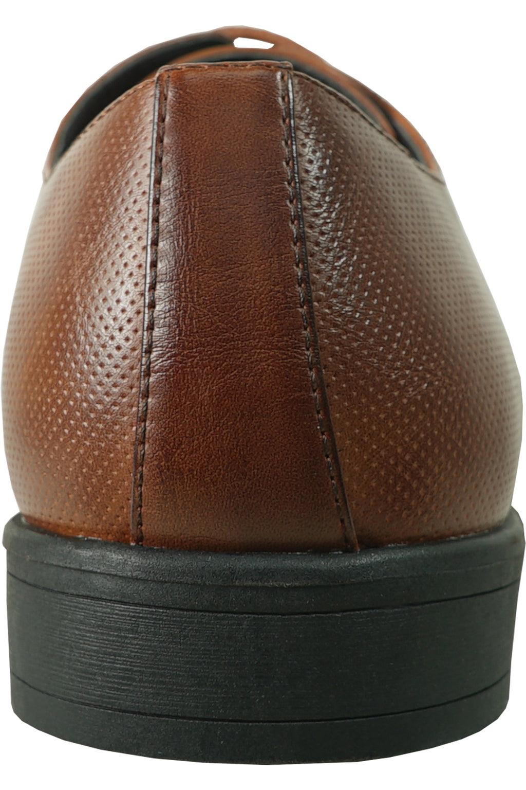 "Monarch" Cognac Dress Shoes