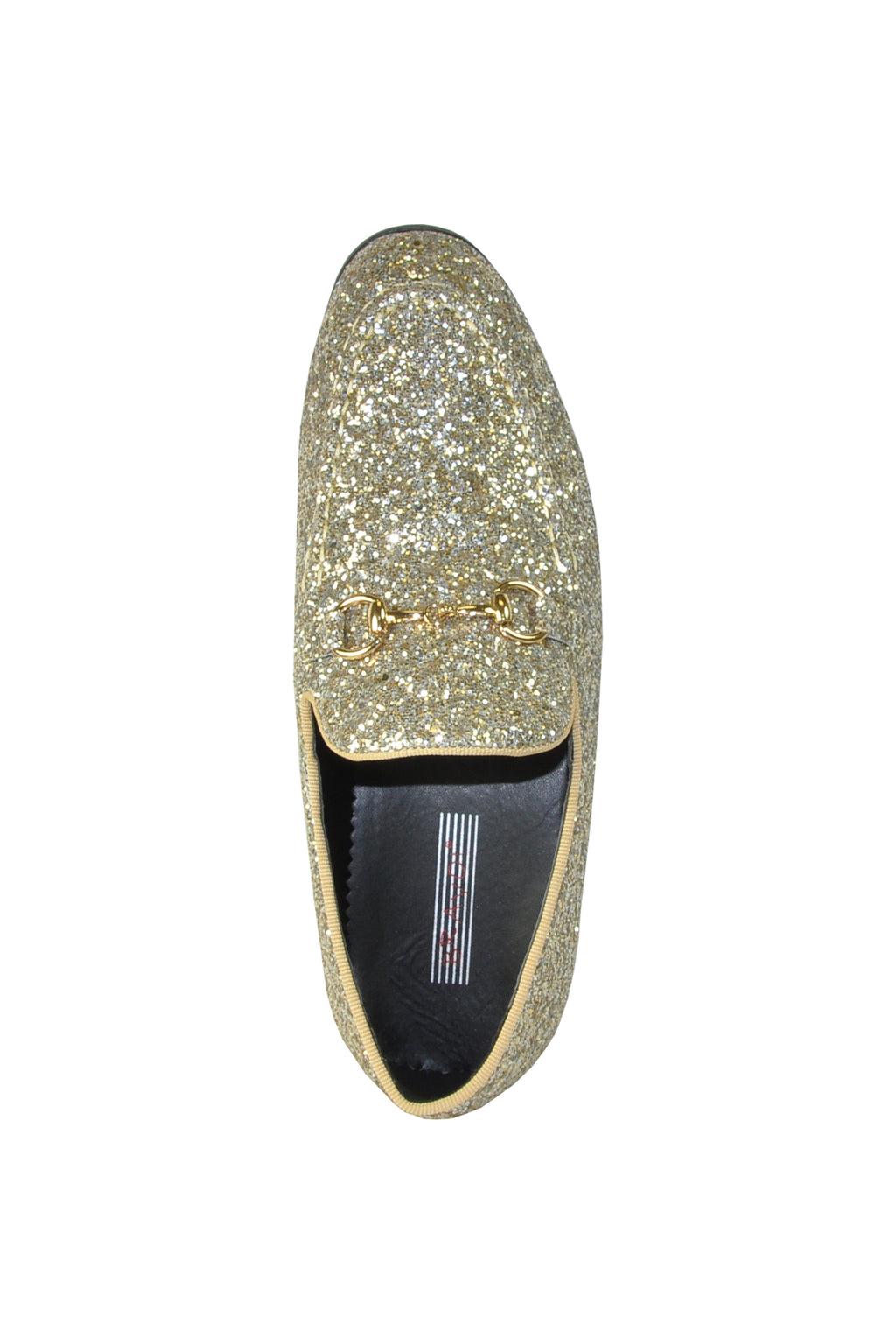 "Glitter" Gold Shoes