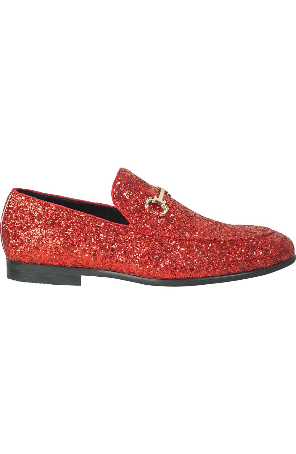 "Glitter" Red Shoes