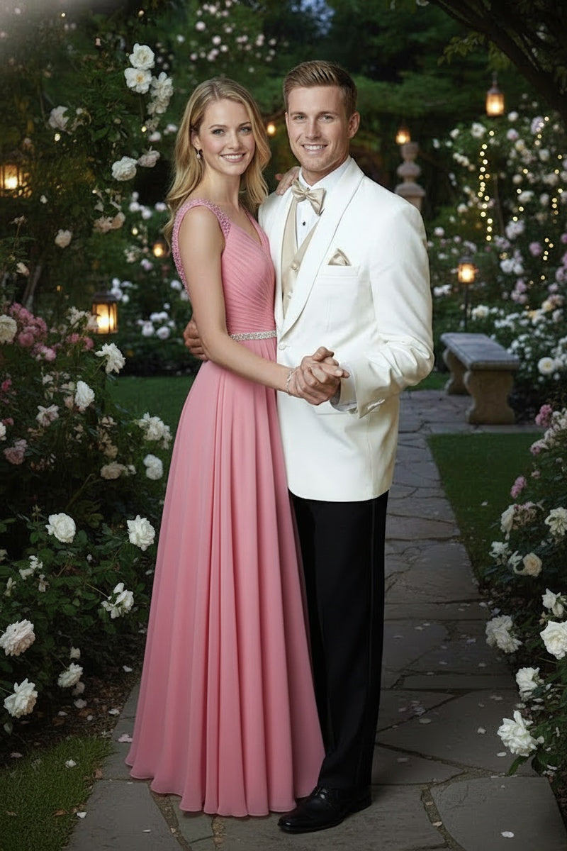 "Brentwood" Ivory Dinner Jacket (Separates)