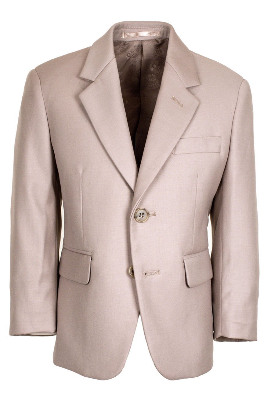 Cardi "Aspen" Kids Tan Suit Jacket (Separates)