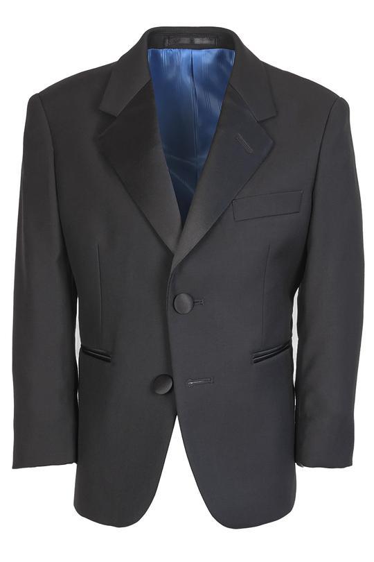 Cardi "Barcelona" Kids Black Tuxedo Jacket (Separates)