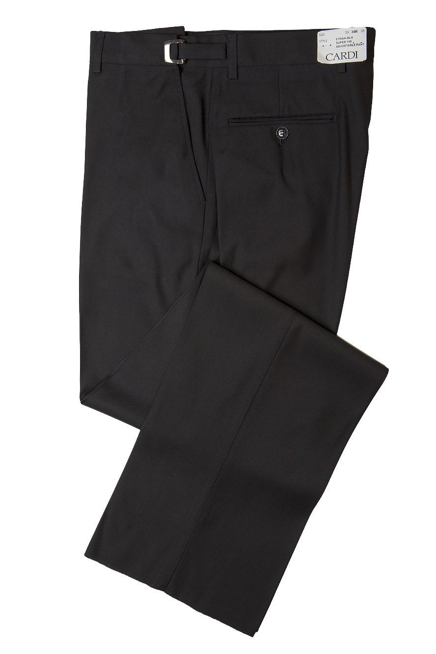 Cardi Ethan Kids Black Super 150's Luxury Viscose Blend Suit Pants 28 Boys