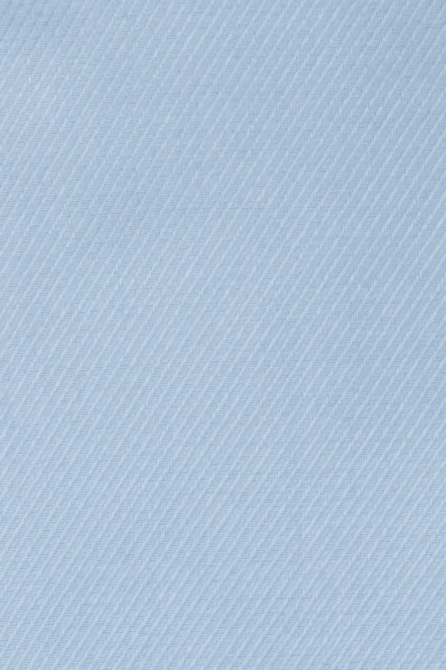Cardi "Jamison" Blue Twill Spread Collar Dress Shirt