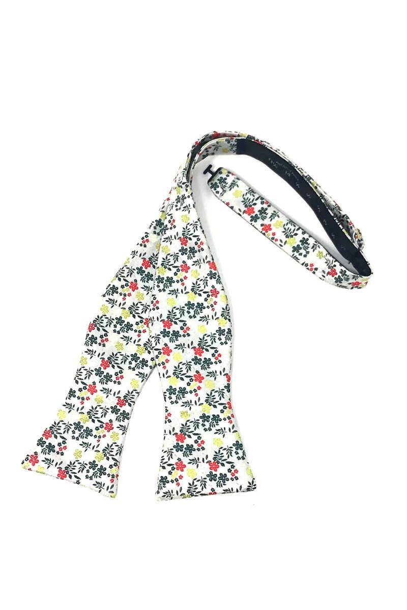 Cardi Self Tie Forest Green Enchantment Bow Tie