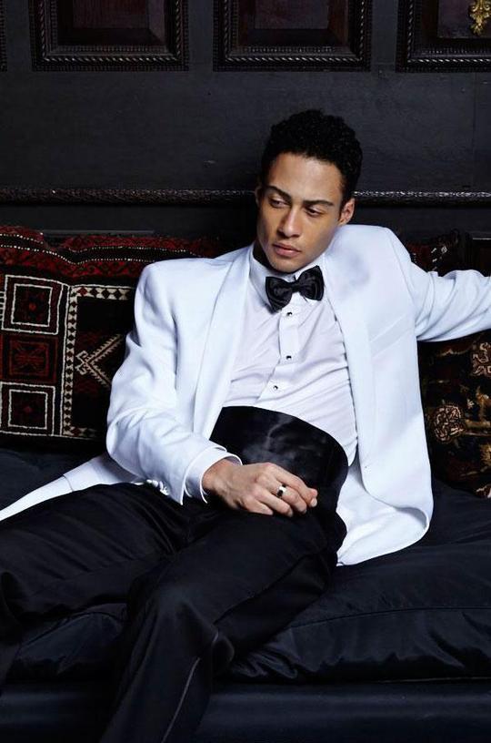 "Brentwood" White Dinner Jacket (Separates)