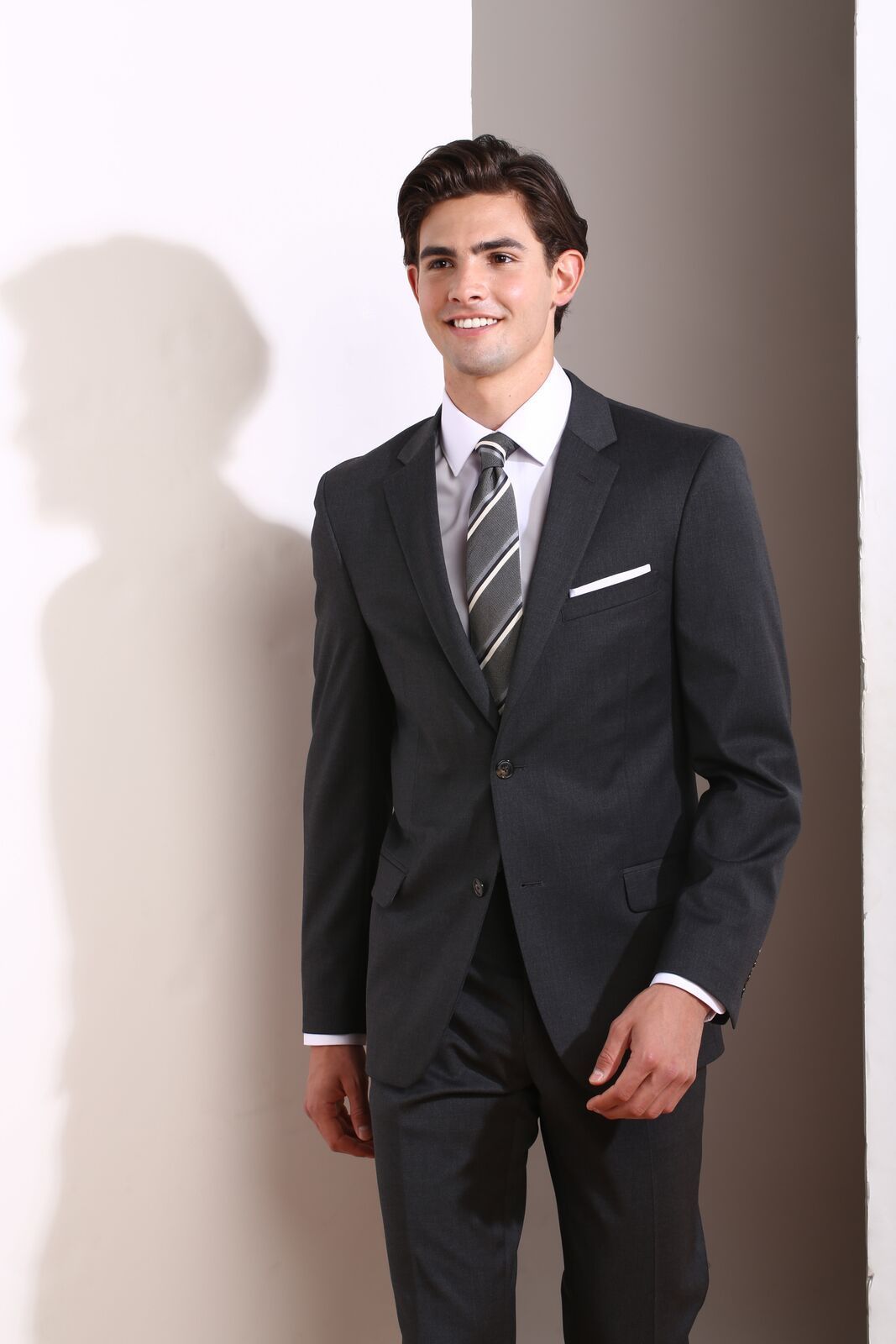 "Athens" Charcoal Suit Jacket (Separates)