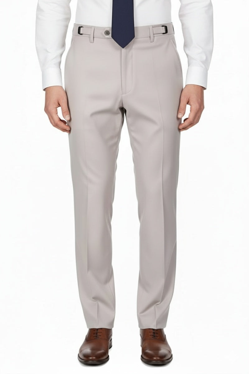 "Ethan" Tan Super 150's Luxury Viscose Blend Suit Pants