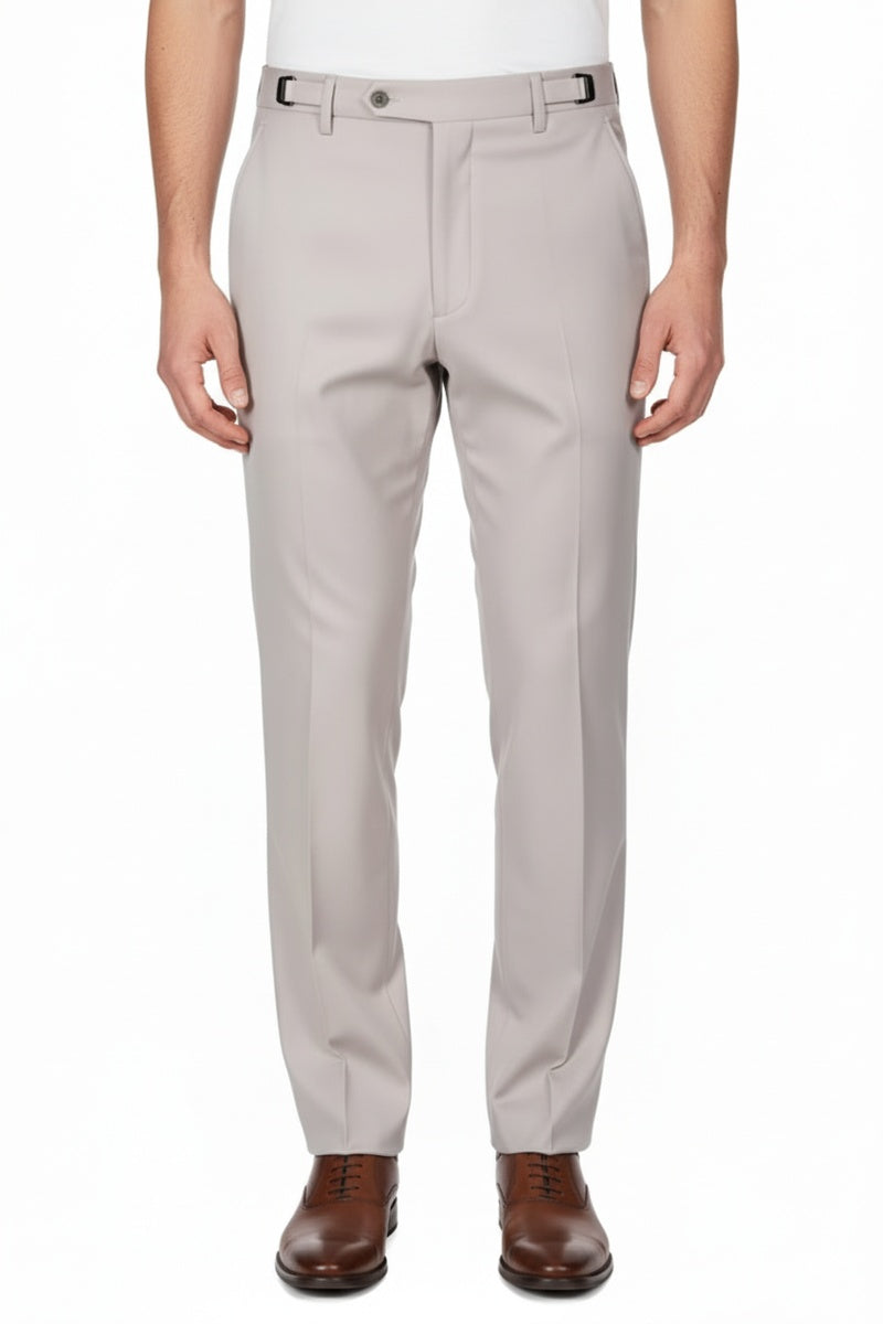 "Ethan" Tan Super 150's Luxury Viscose Blend Suit Pants
