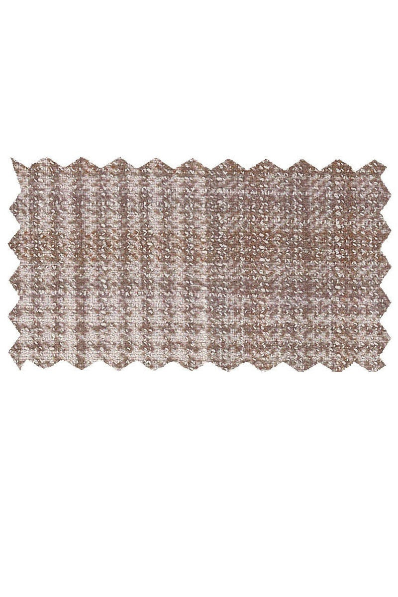 Enzo Tovare Camel Plaid Soft Jacket