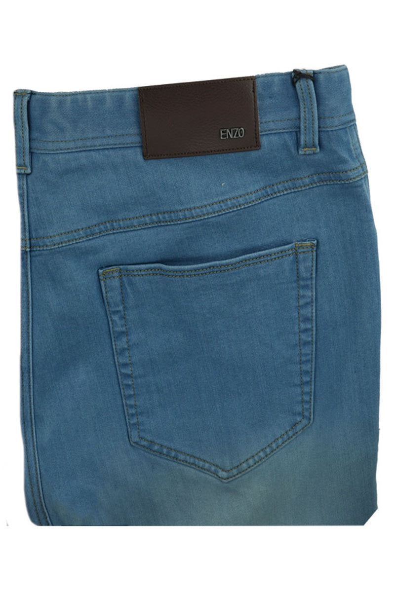 "Alpha" Light Blue Denim Jeans
