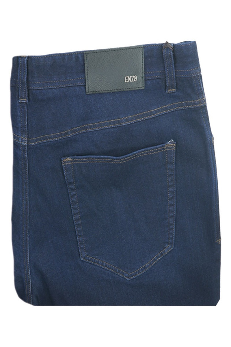"Alpha" Medium Blue Denim Jeans