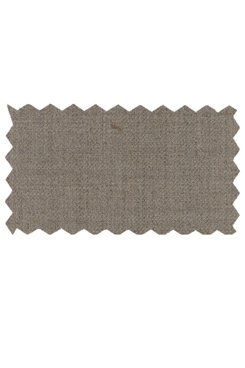 Giorgio Fiorelli Oatmeal Taupe Plain Front Dress Pants