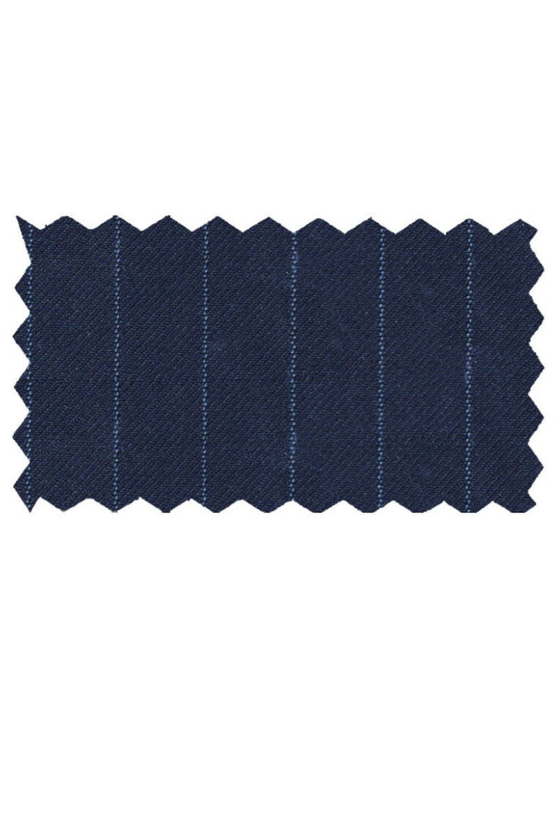 Giorgio Fiorelli Navy Stripe Suit (2-Piece Set)