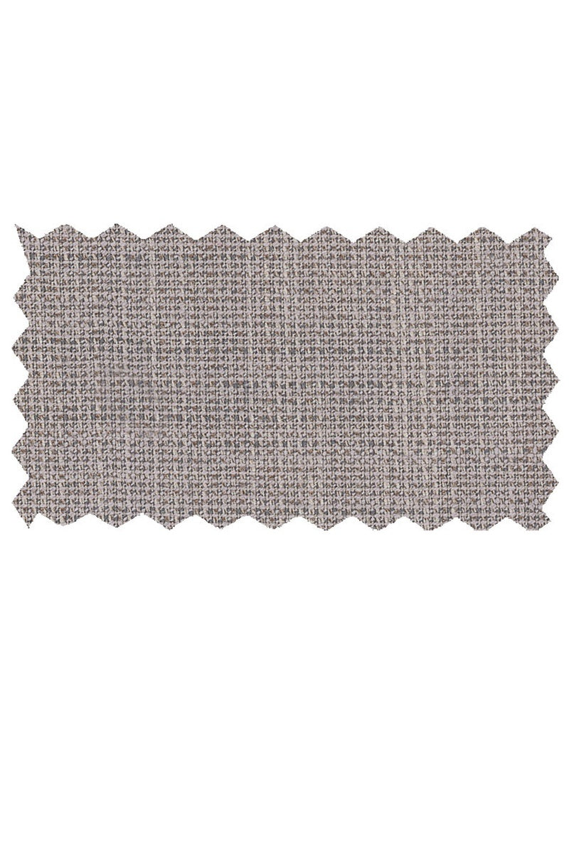 Giorgio Fiorelli Light Grey Crossweave Suit (2-Piece Set)