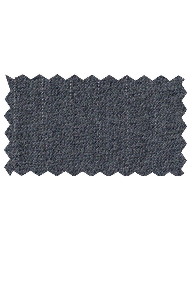 Mantoni Grey Stripe Suit (2-Piece Set)